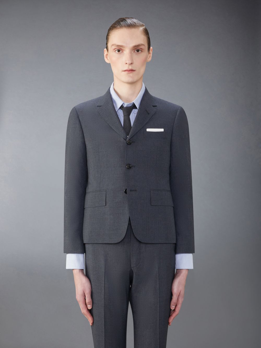Manteaux Thom Browne School Uniform Sport Homme Grise | BUD98Z38547