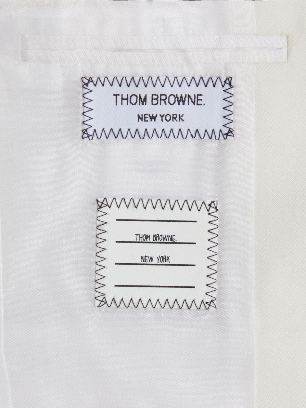 Manteaux Thom Browne Twill Classic Sport Garcon Beige | JNK73S56568