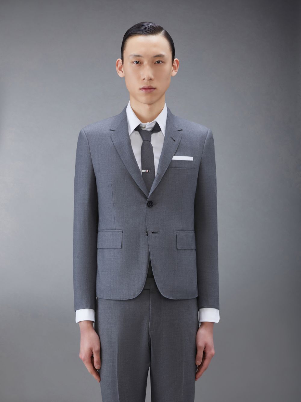 Manteaux Thom Browne Twill High Armhole Sport Homme Grise | TJD49N39414