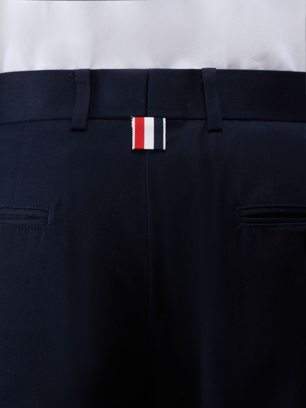Pantalon Thom Browne Cotton Twill 4-Bar Chino Homme Noir | WJL68L71813