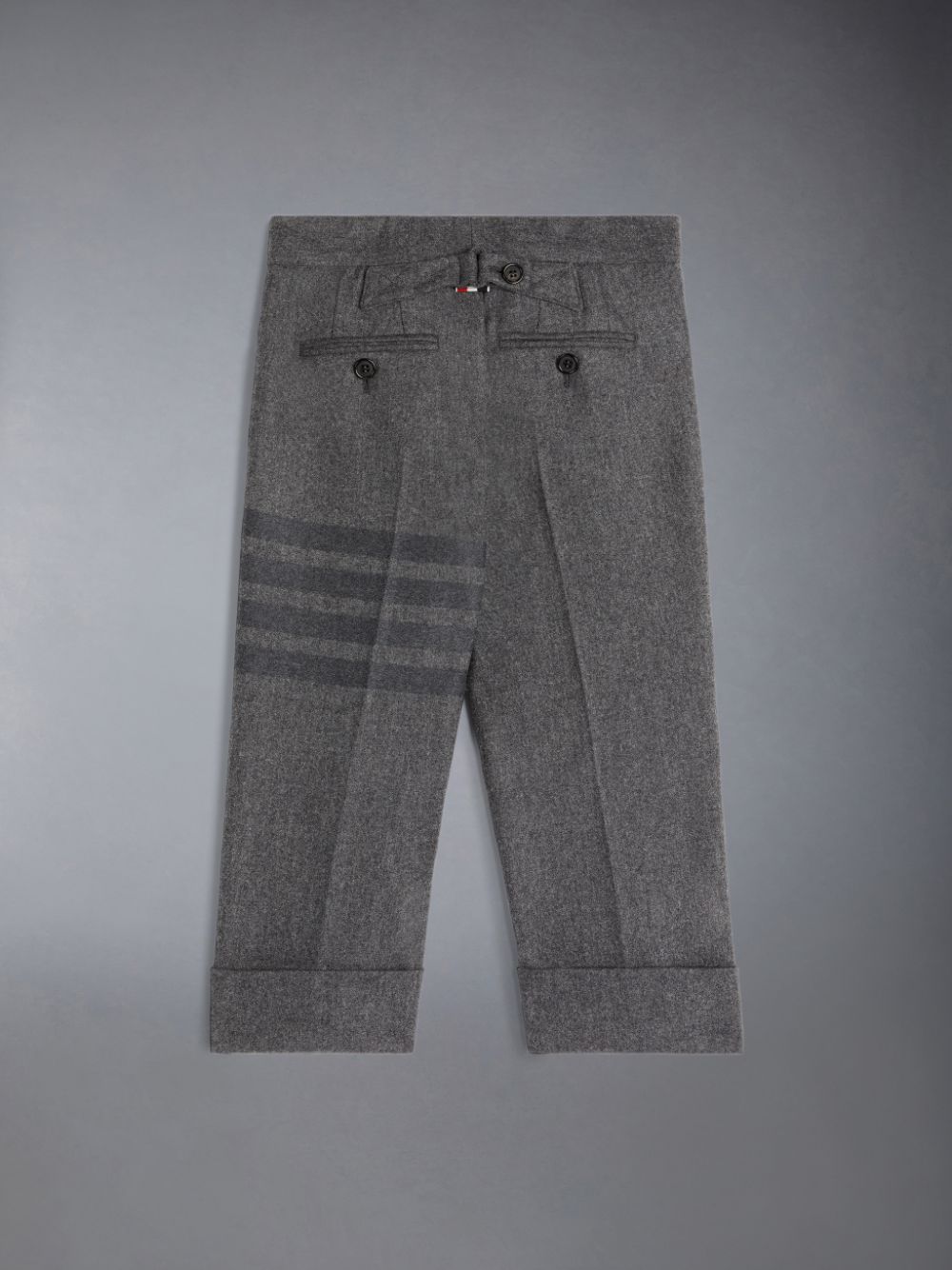 Pantalon Thom Browne Flannel 4-Bar Classic Garcon Grise | ILM63A40416