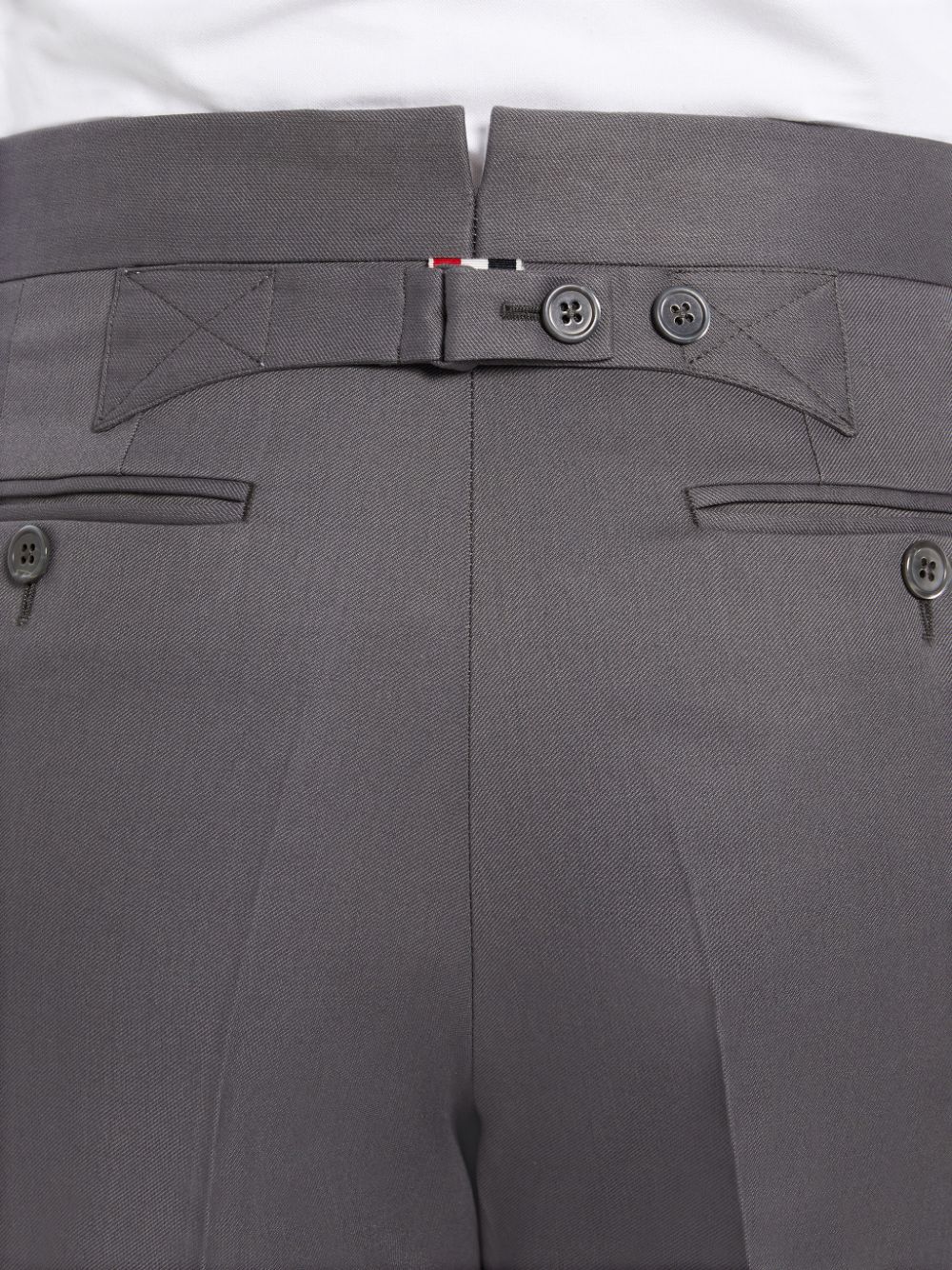 Pantalon Thom Browne Medium Cotton Suiting Engineered 4-Bar Classic Homme Grise | YGQ80F32811