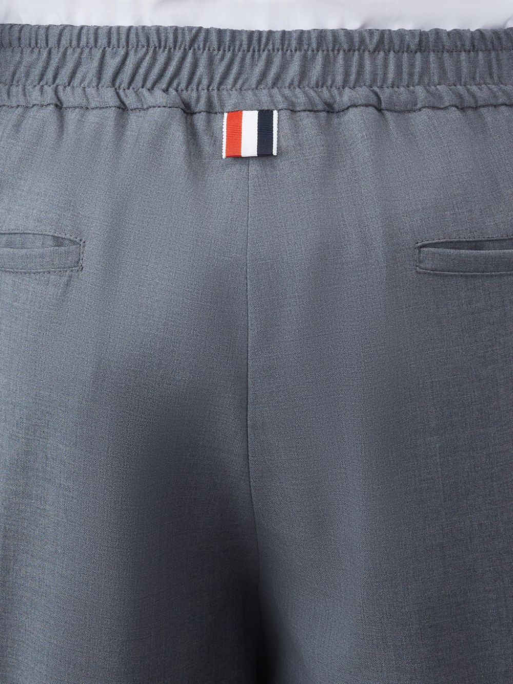 Pantalon Thom Browne Plain Weave 4-Bar Track Homme Grise | BCE27V07264