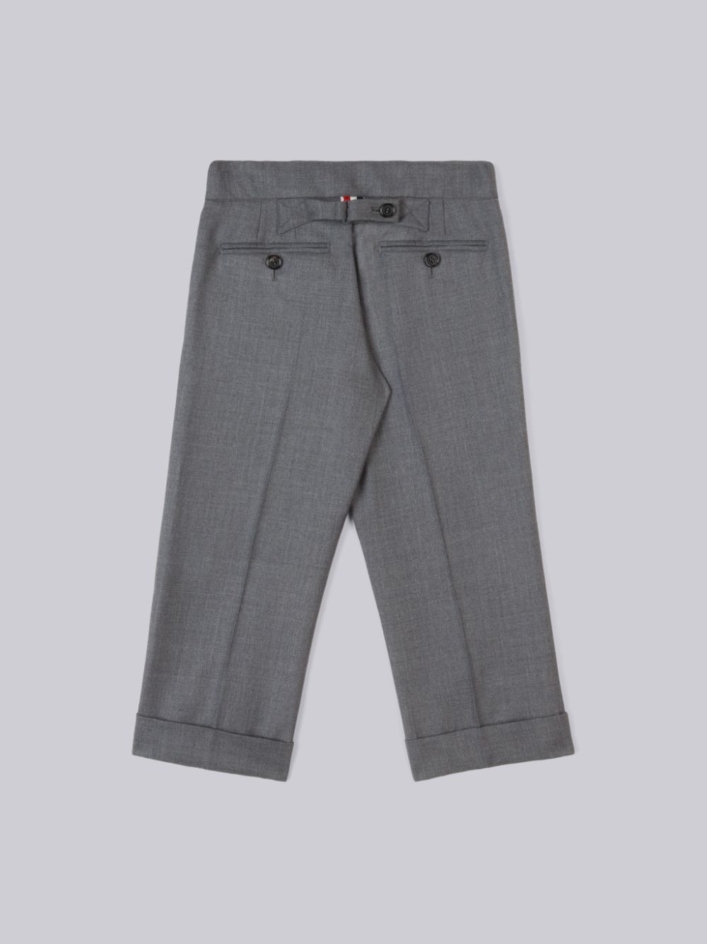 Pantalon Thom Browne Twill Wool Classic Garcon Grise | JSP71O12389