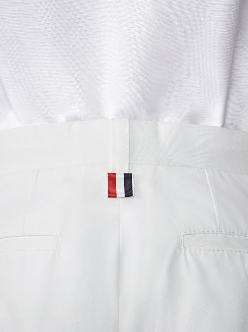 Pantalon Thom Browne Typewriter Unconstructed Straight Leg Homme Blanche | YFK32Y99533