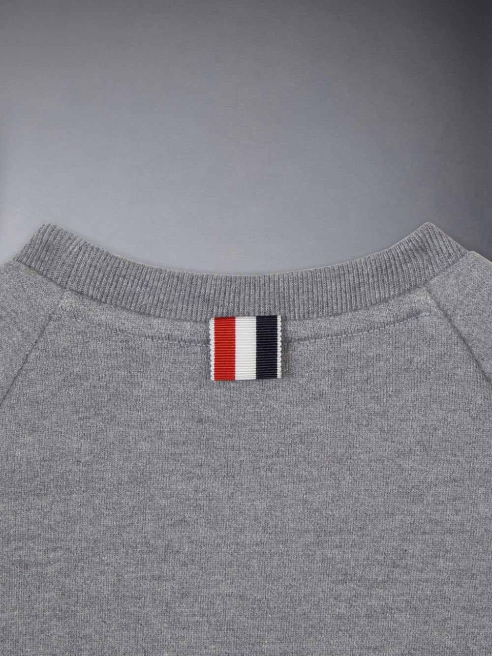 Peignoir Thom Browne Medium Classic Cotton Loopback Jersey Engineered 4-Bar Sweat Fille Grise | GJM28I90606