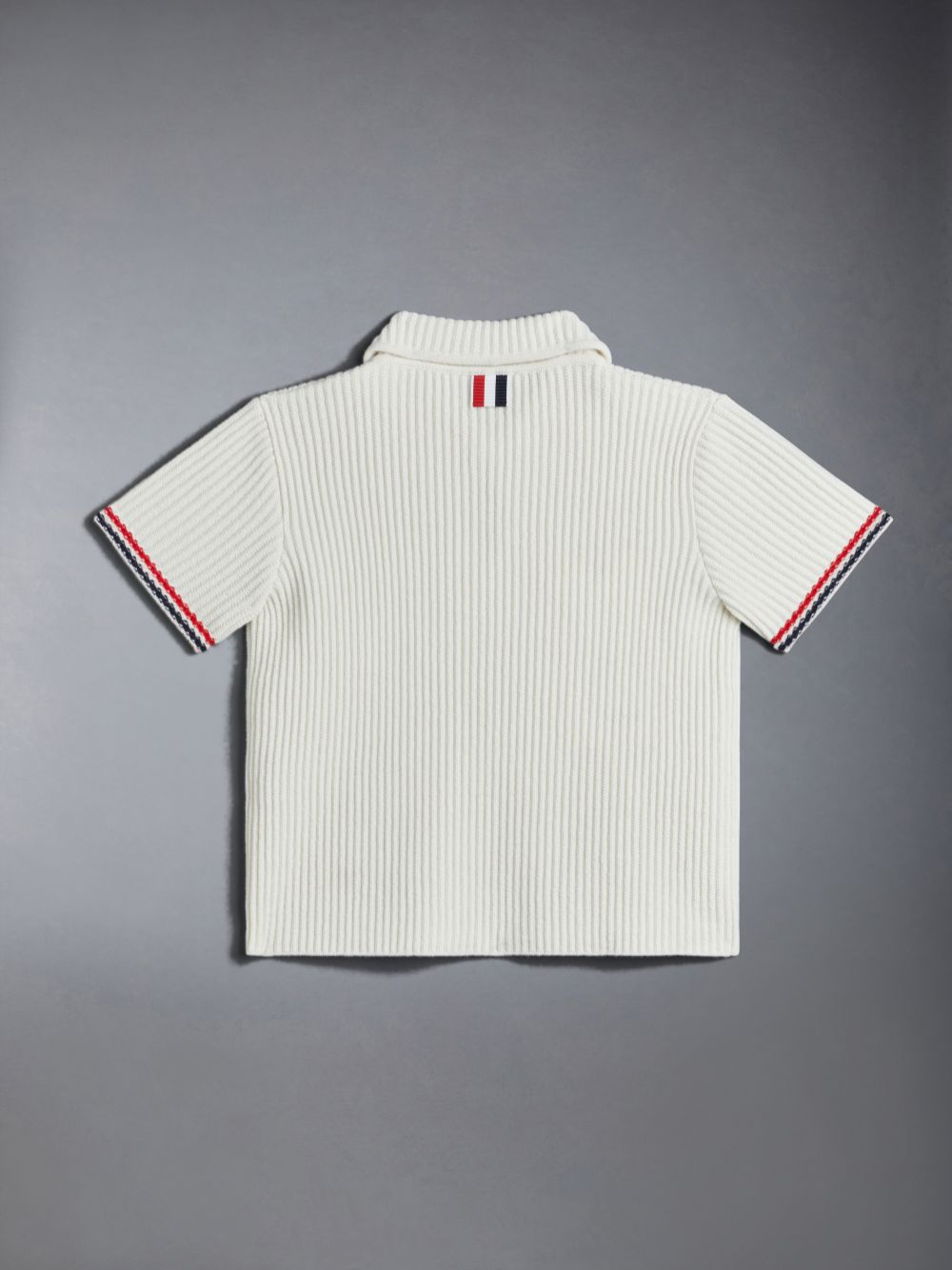 Polo Thom Browne Wool Cashmere Knit Fille Beige | HPL48T10515