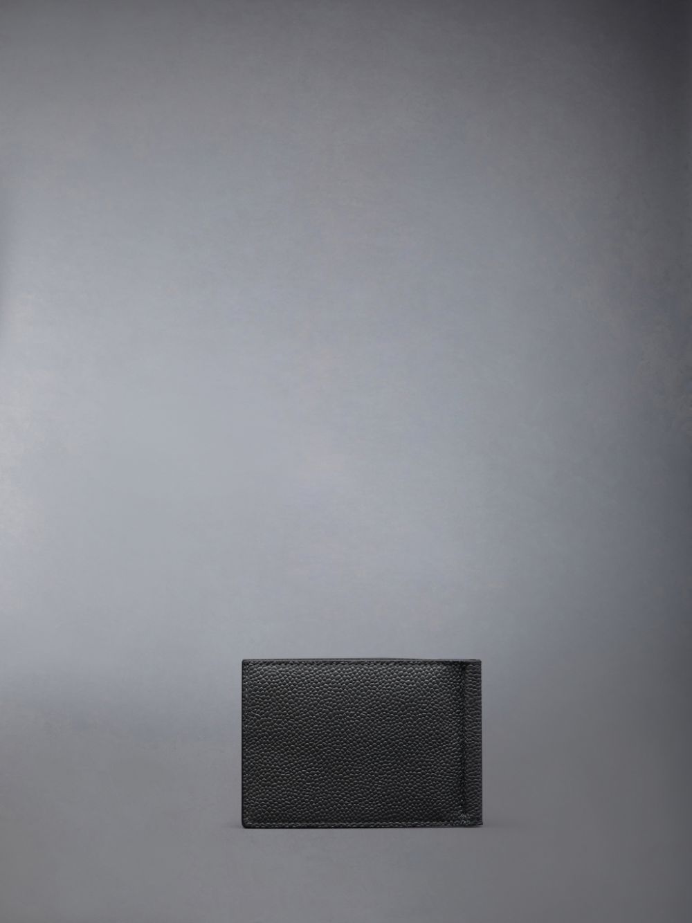 Portefeuilles Thom Browne Pebble Grain Leather Money Clip Femme Grise | PLN22T57273