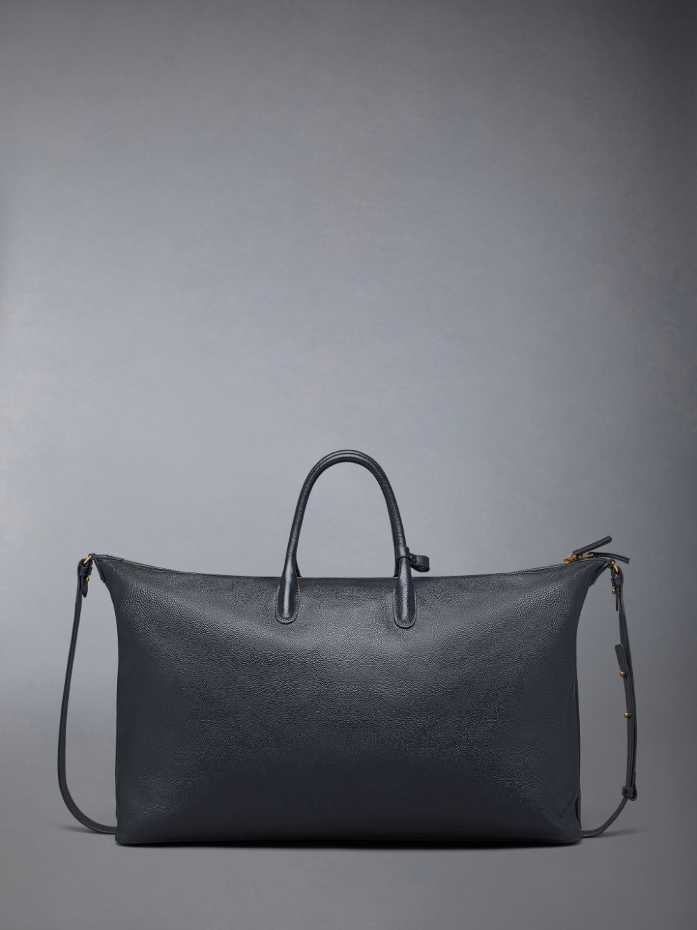 Sac Polochon Thom Browne Pebble Grain Femme Noir | DUJ43K75738