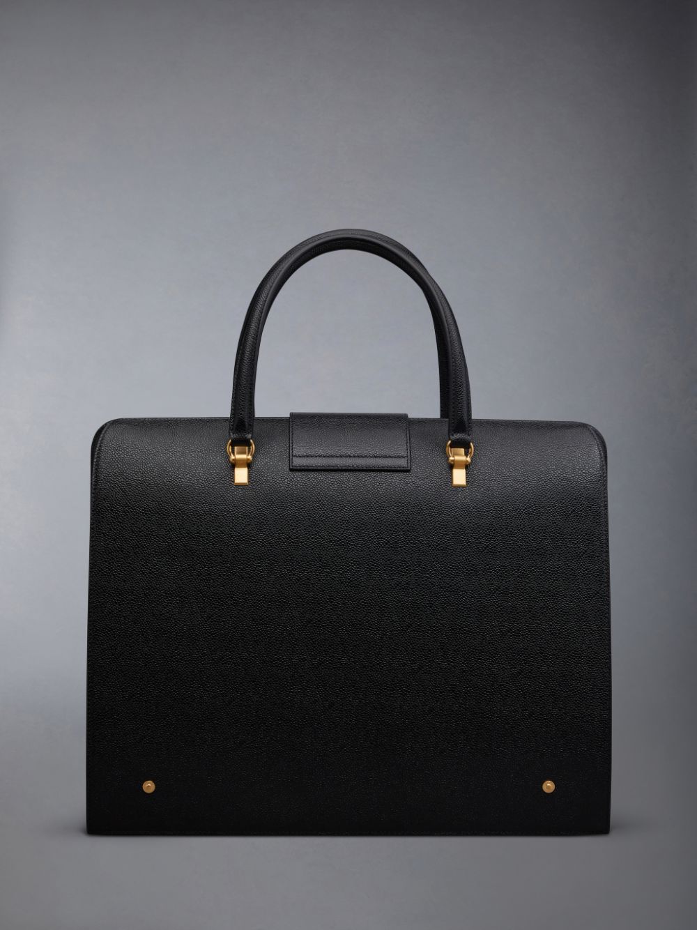 Sac Polochon Thom Browne Pebble Grain Mr. Femme Noir | AYG32G14776