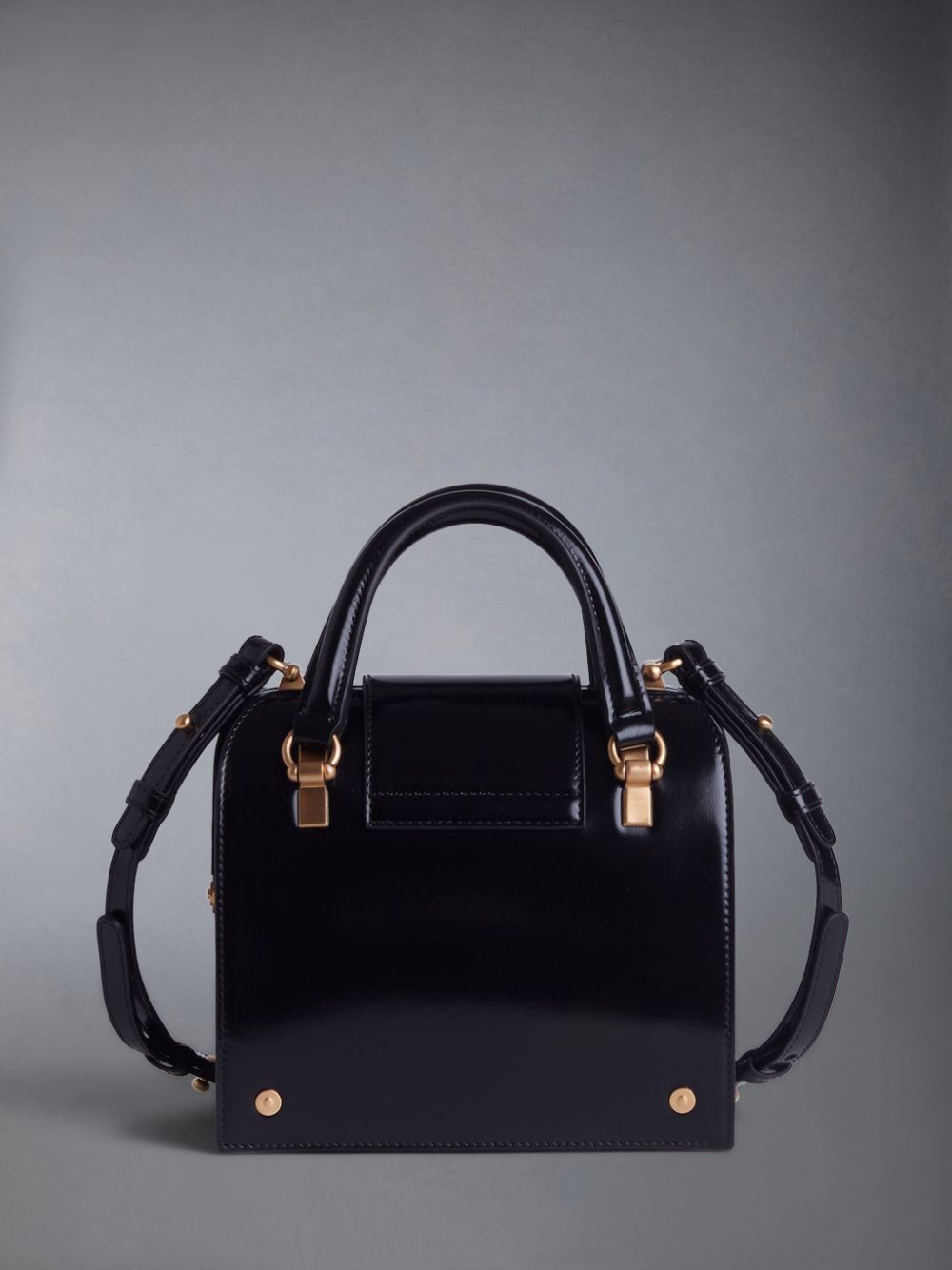 Sacs Fourre Tout Thom Browne Calfskin Mrs. Mini Femme Noir | SRH35N18430