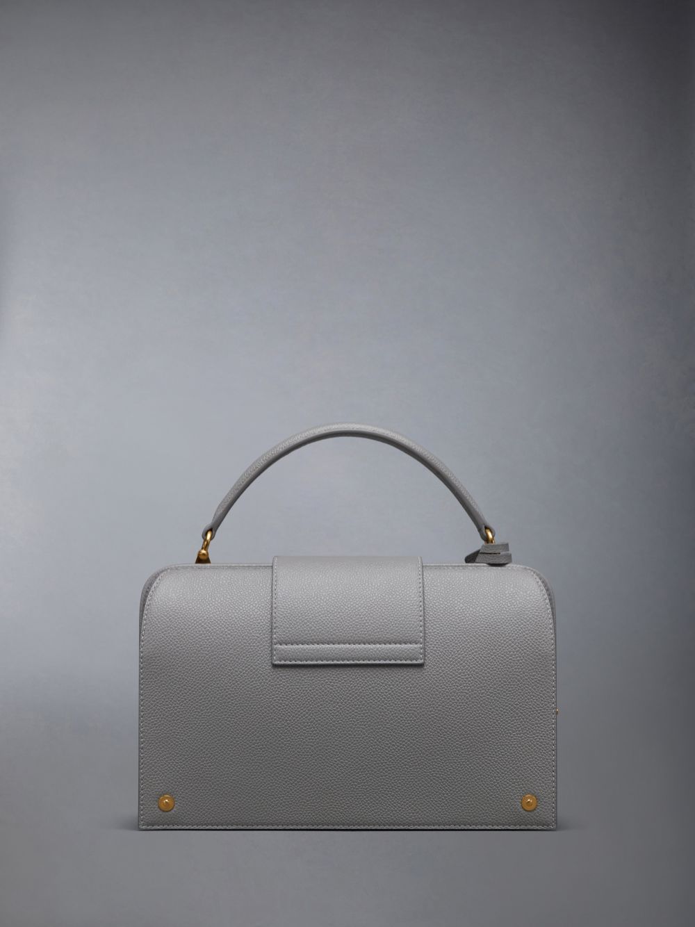 Sacs Fourre Tout Thom Browne Pebble Grain Mrs. Pocket Book Femme Grise | NXV06I25432