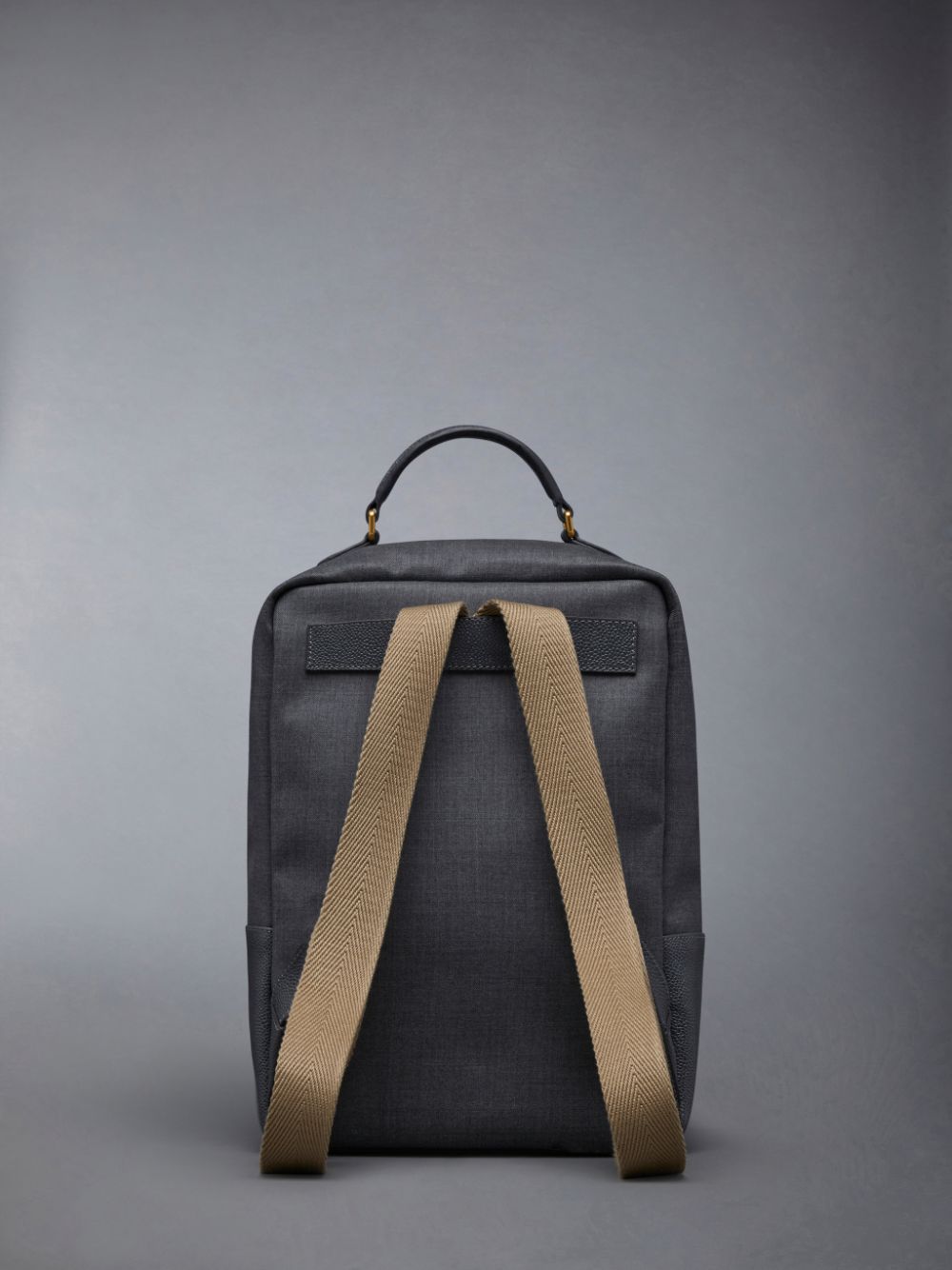 Sacs à Dos Thom Browne Super 120's Twill Front Pocket School Homme Grise | ERT94V95128