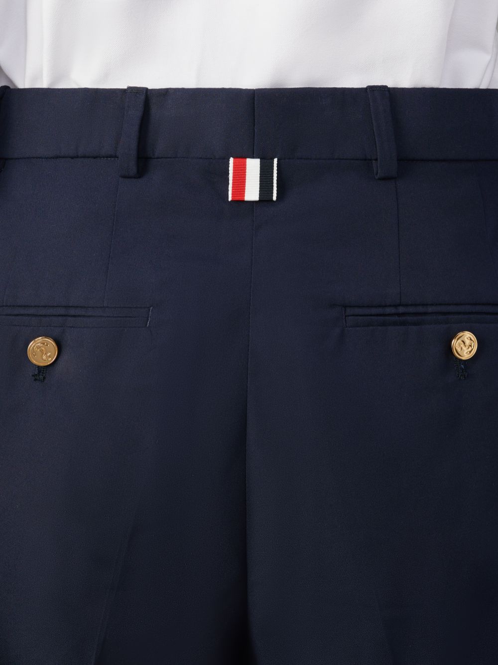 Short Thom Browne Typewriter Sack Femme Bleu | HJK72J07929