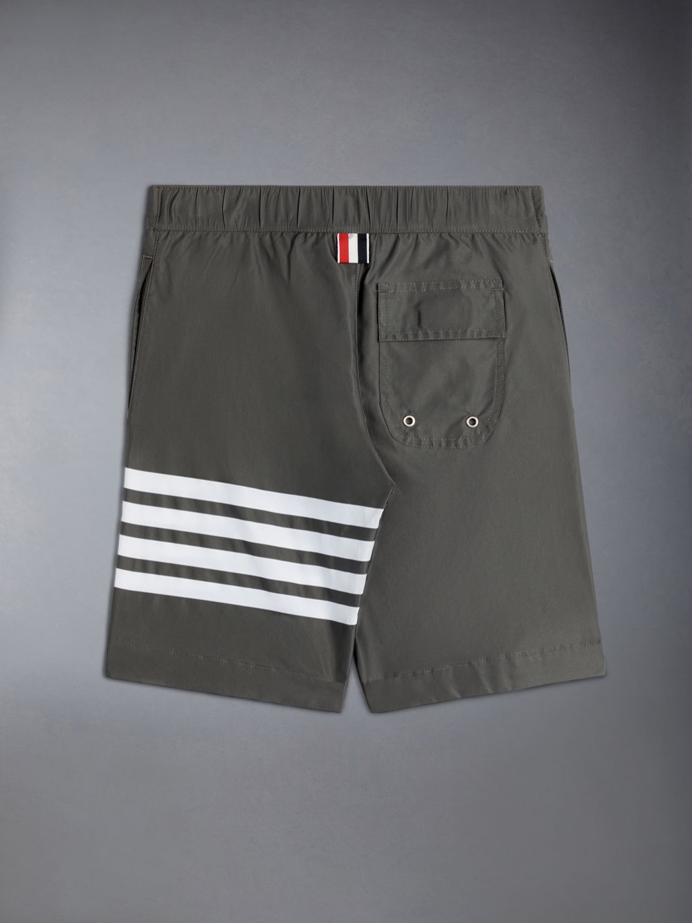 Shorts De Bain Thom Browne Swim Tech 4-Bar Fille Grise | XPJ96X77942