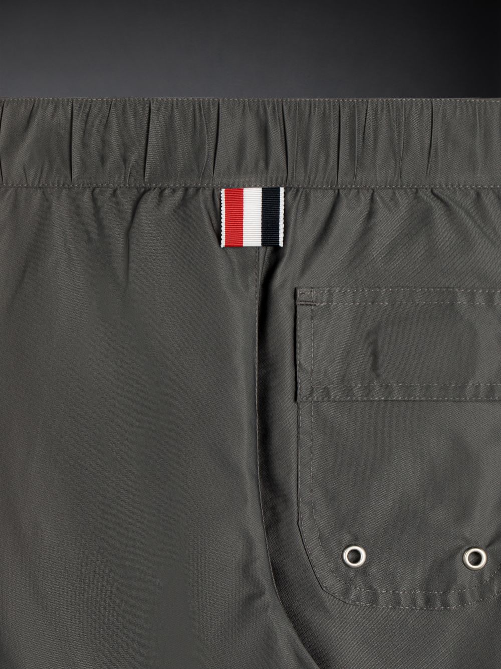 Shorts De Bain Thom Browne Swim Tech 4-Bar Fille Grise | XPJ96X77942