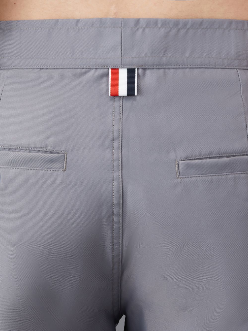 Shorts De Bain Thom Browne Swim Tech 4-Bar Homme Grise | RPZ65U49462