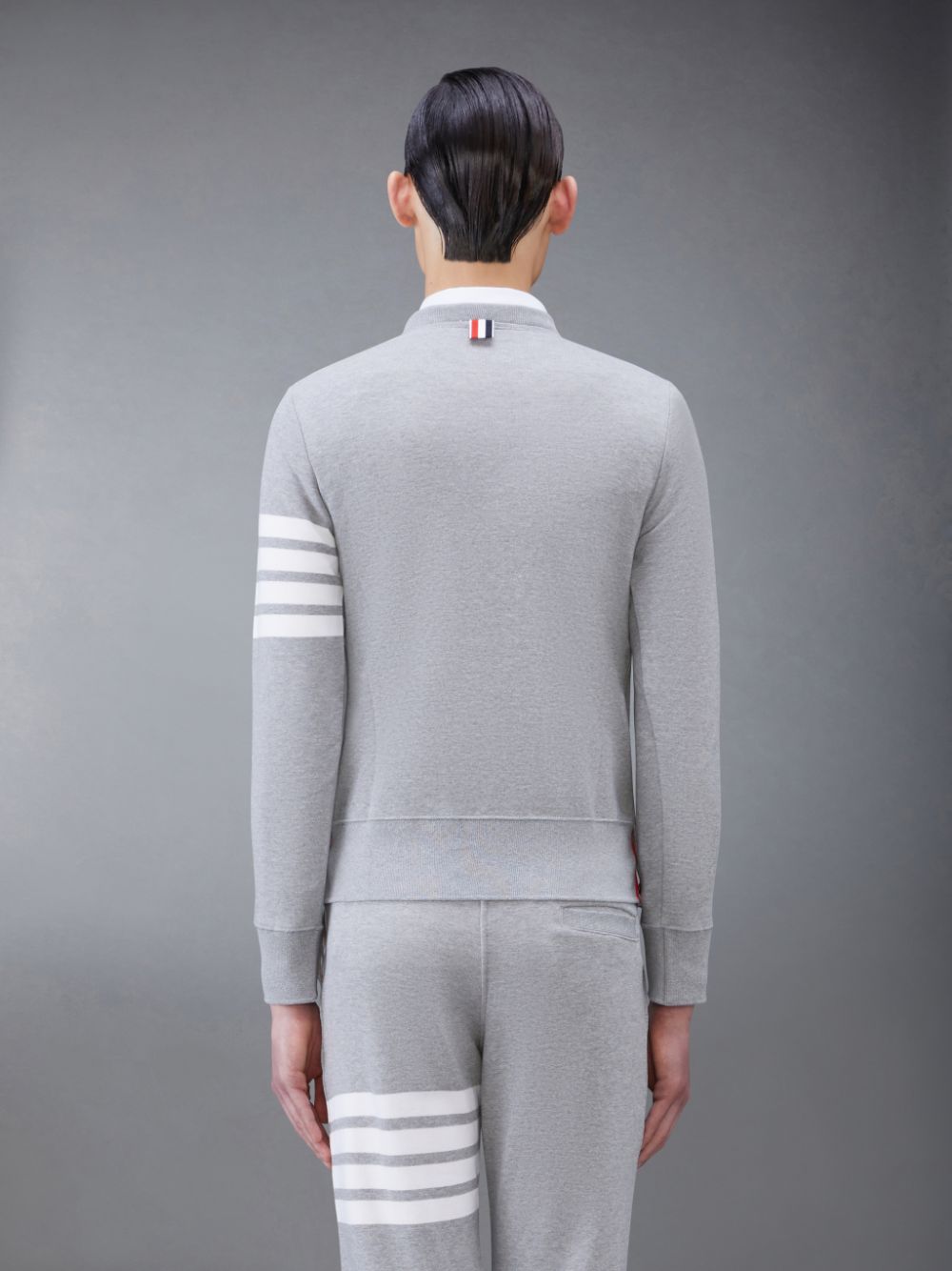 Sweats Thom Browne Classic Loopback 4-Bar Homme Grise | JHK92O18188