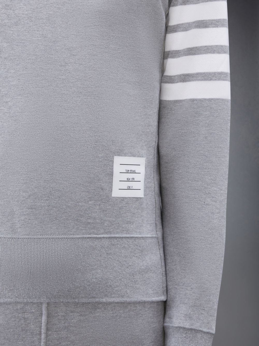 Sweats Thom Browne Classic Loopback 4-Bar Homme Grise | JHK92O18188