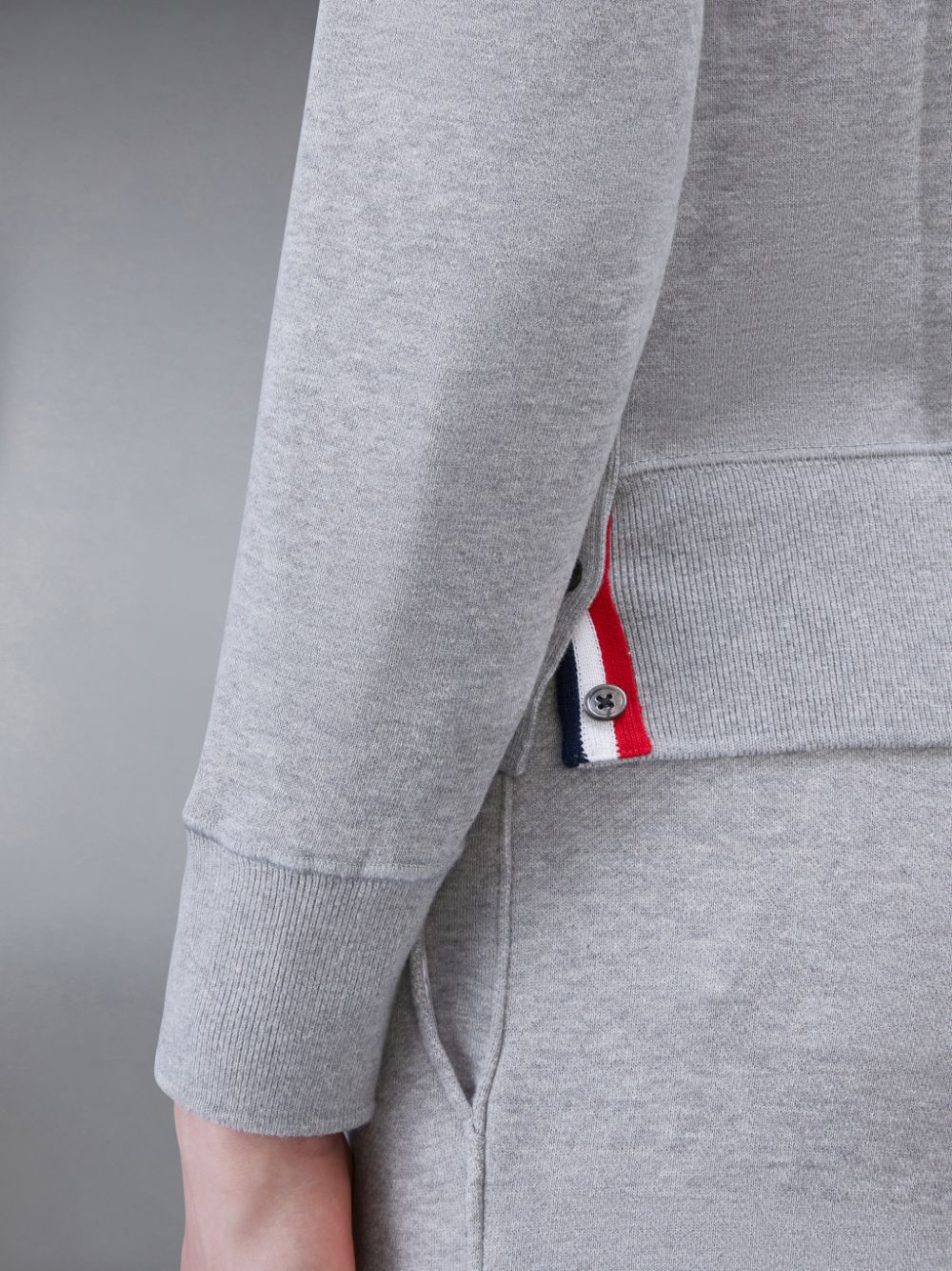Sweats Thom Browne Classic Loopback 4-Bar Homme Grise | JHK92O18188