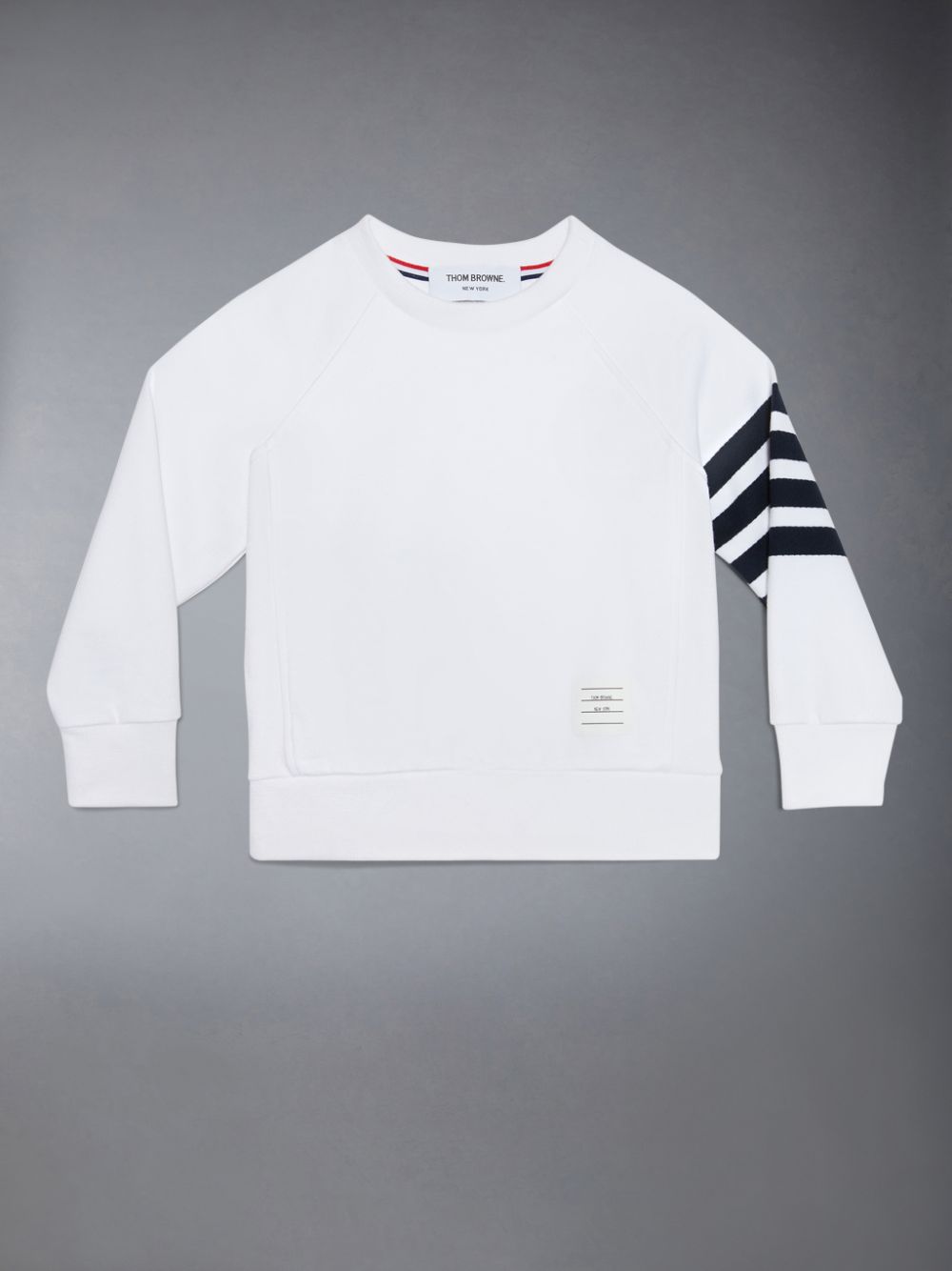 Sweats Thom Browne Classic Loopback 4-Bar Garcon Blanche | JTL41O08764