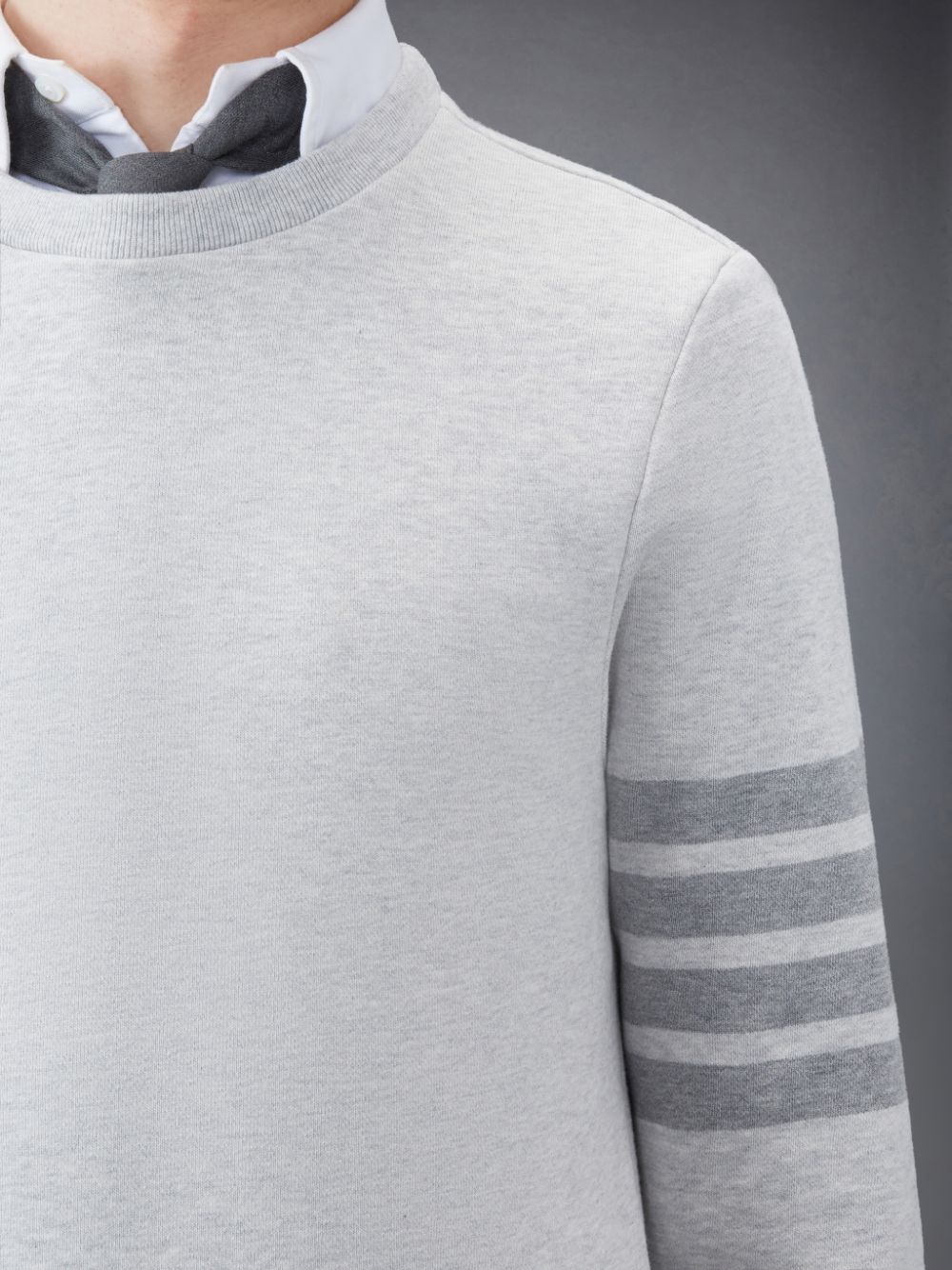Sweats Thom Browne Classic Loopback 4-Bar Homme Grise | QWG24O18645