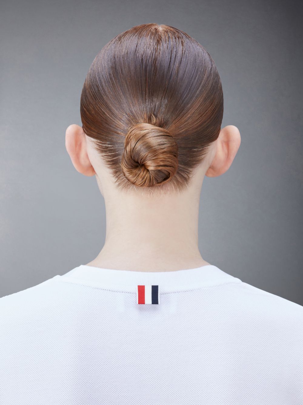 T Shirts Thom Browne Classic Pique Short Sleeve Femme Blanche | GQK82P06773