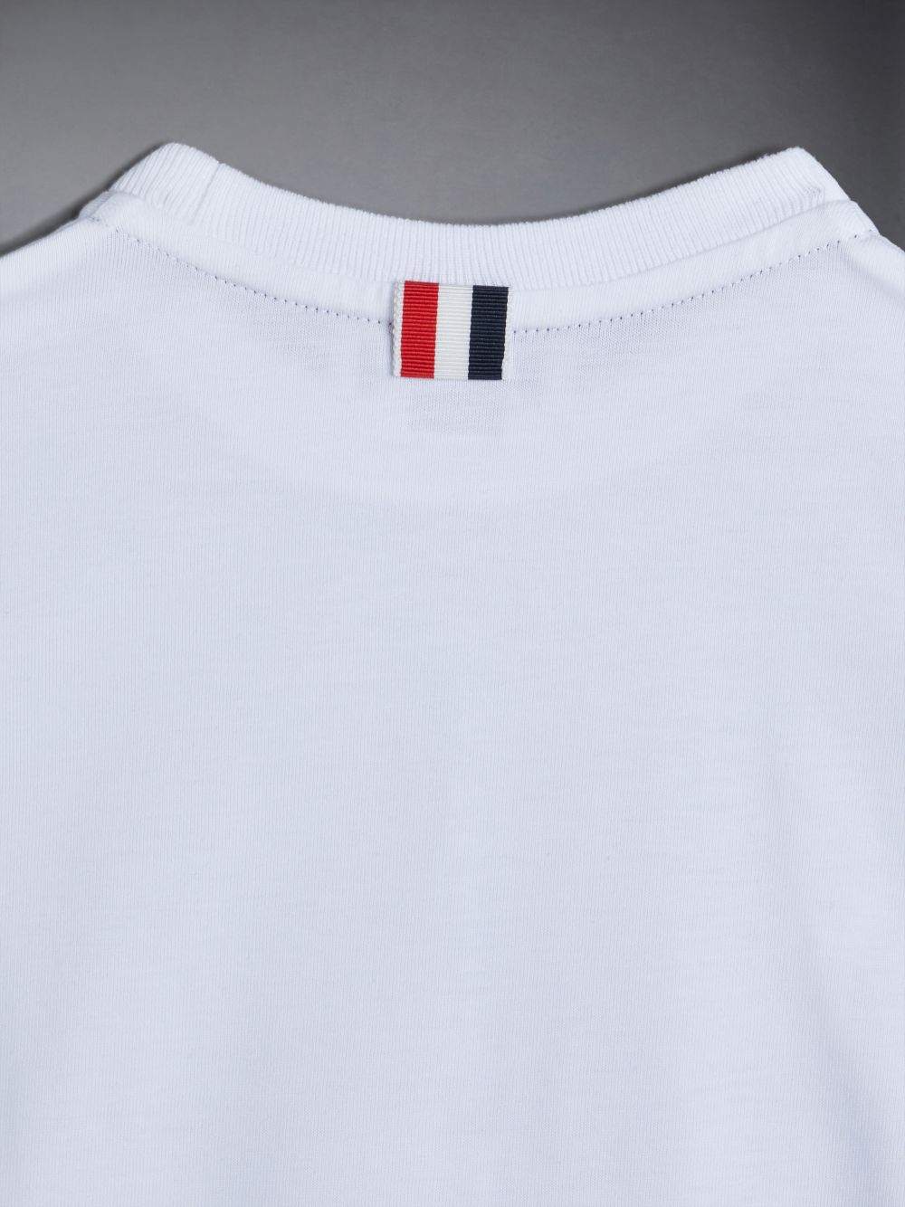 T Shirts Thom Browne Cotton Hector Fille Blanche | QCW54A48496
