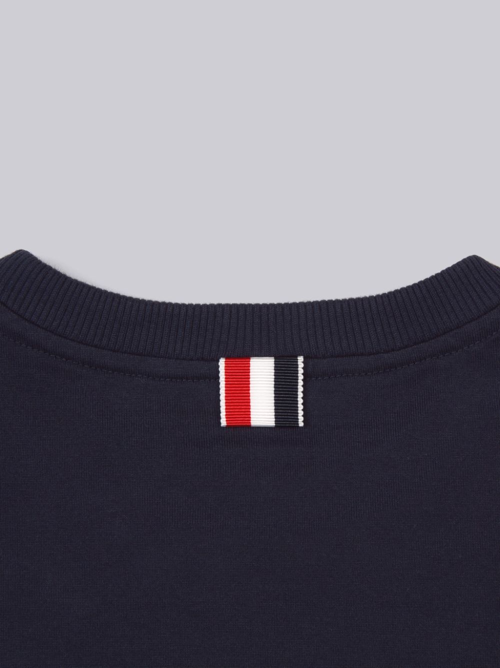 T Shirts Thom Browne Cotton Jersey Short Sleeve Fille Bleu Marine | XRX81O24699