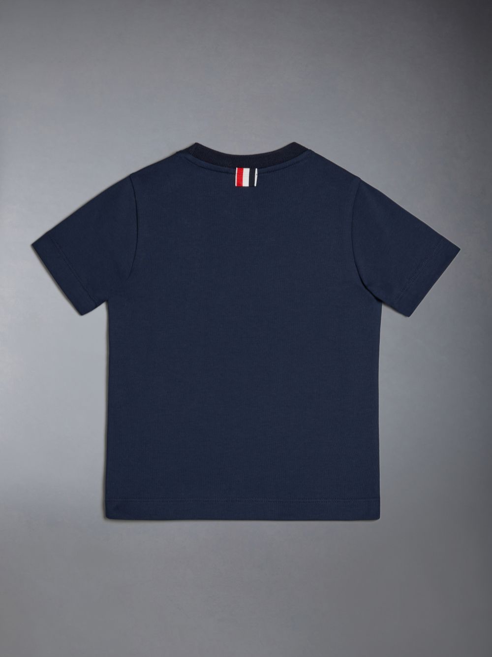 T Shirts Thom Browne JERSEY STRIPED Garcon Bleu | BEF92M02189