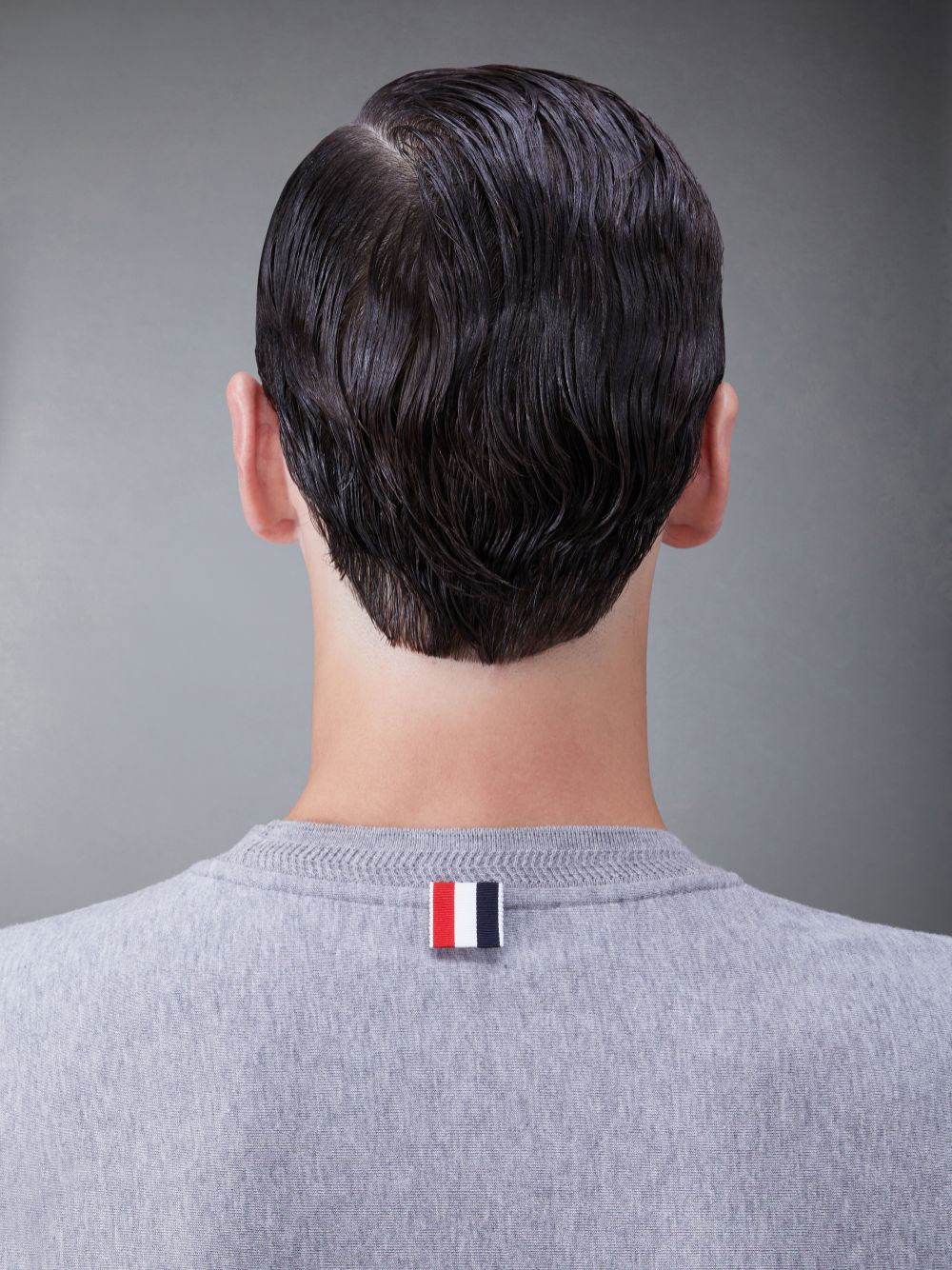 T Shirts Thom Browne Jersey Oversized Homme Grise | GPV95O70248