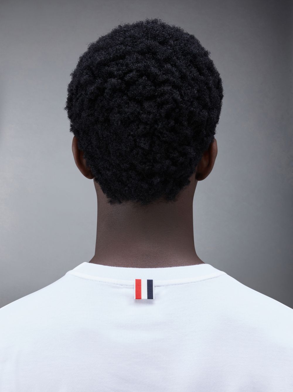 T Shirts Thom Browne Jersey Relaxed Side Slit Homme Blanche | ARI25E56270