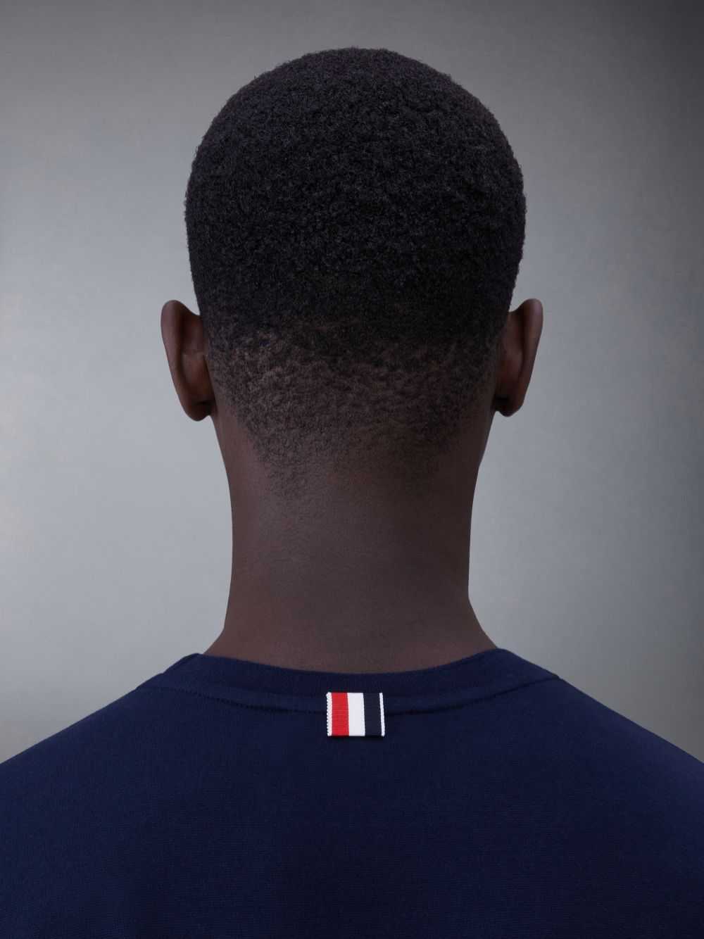 T Shirts Thom Browne Oversized Short Sleeve Pocket Homme Bleu | WMU89X24306