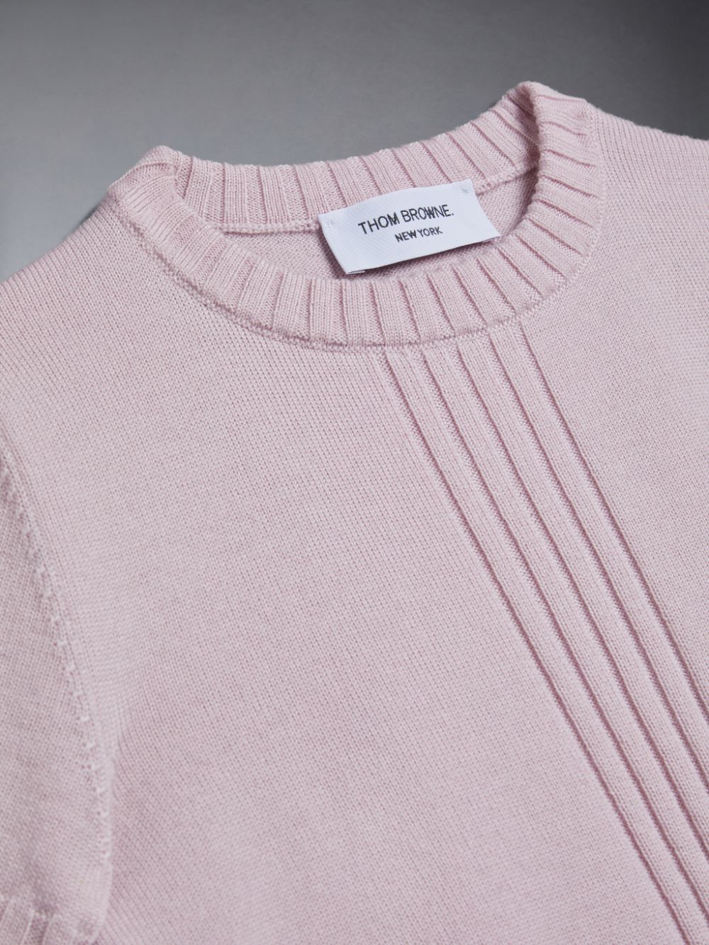 T Shirts Thom Browne Wool Knit Fille Rose | PKT03K42228