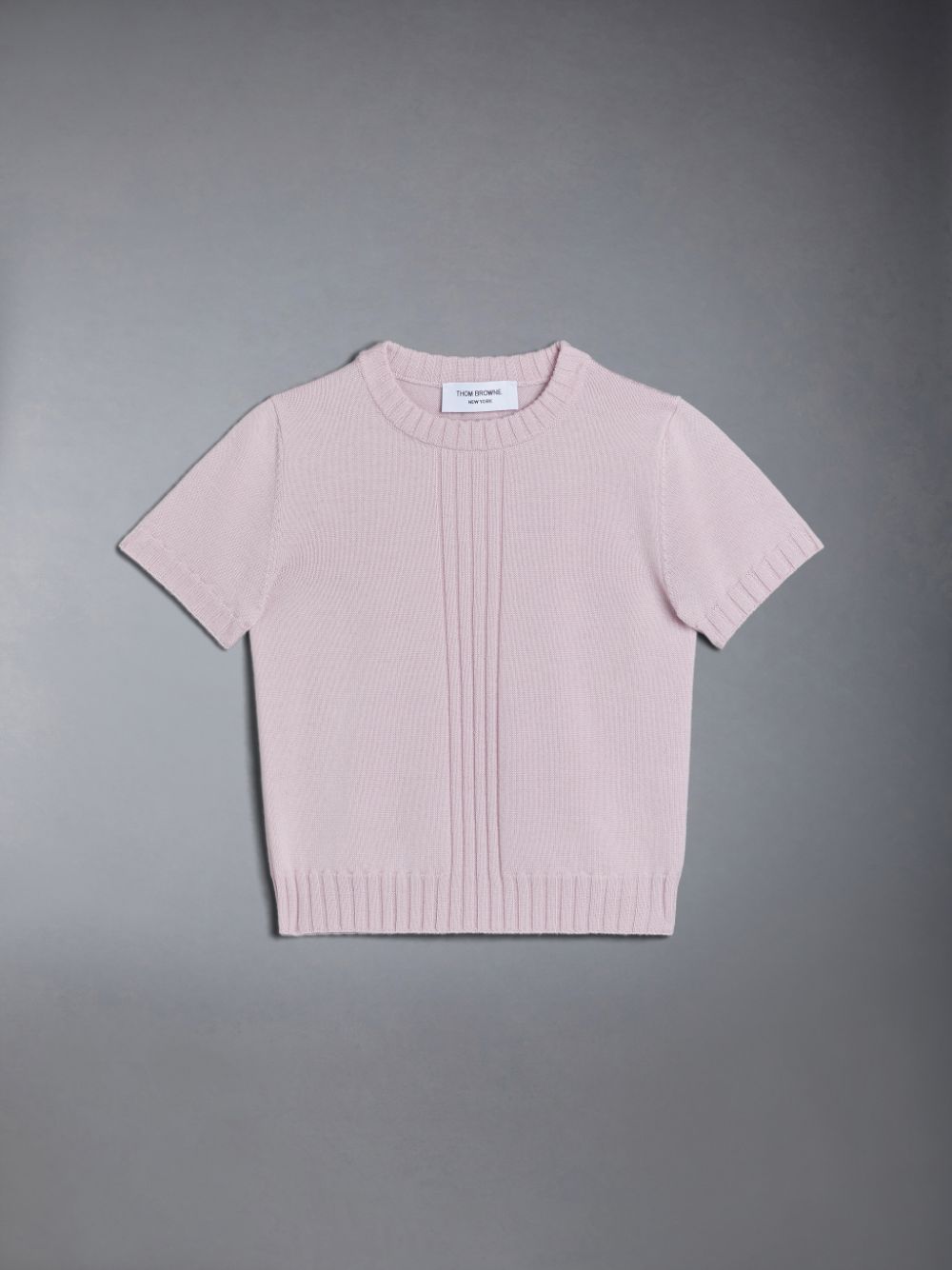 T Shirts Thom Browne Wool Knit Fille Rose | PKT03K42228